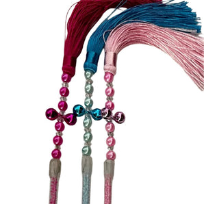 Wand Silk Tassel With Bells