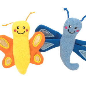 ZippyClaws Butterfly and Dragonfly 2pk