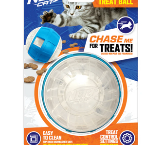 Nerf Cat Toy - Slow Feeder Treat Ball 9cm