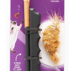 Cat Lures Cat Fishin' Rod Teaser Cat Toy - Da Shrimp