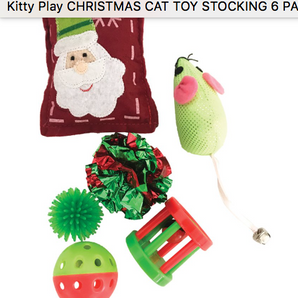 The KittyPlay Christmas stocking